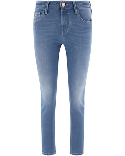 Jacob Cohen Kimberly Cropped Jeans - Bleu