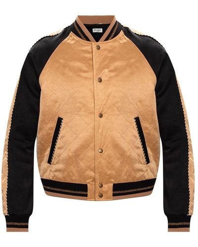 Saint Laurent Bomberjacke - Natur