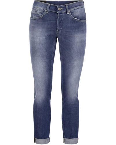 Dondup George Vijf Pocket Jeans - Blauw