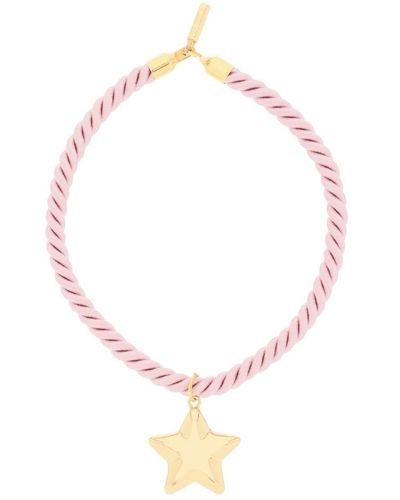 Timeless Pearly Necklace With Charm - White
