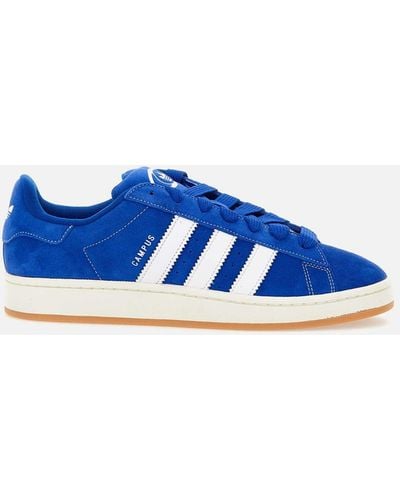 adidas Electric Blue Campus 00s Suede Sneakers - Blauw