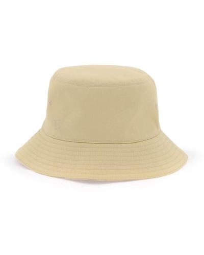 Burberry Cappello bucket reversibile in misto cotone - Neutro