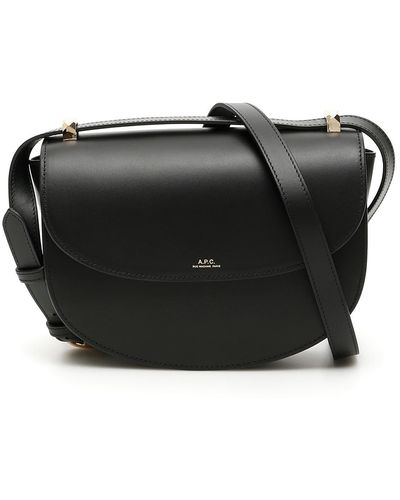 A.P.C. Genève Crossbody Bag - Schwarz