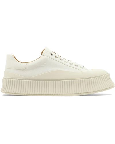 Jil Sander Chunky Lace Sneakers - White