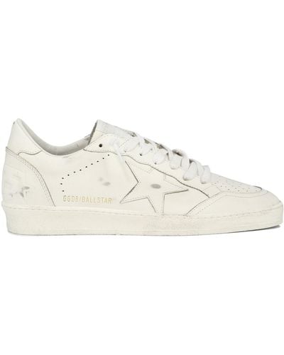 Golden Goose "ball Star" Sneakers - Wit