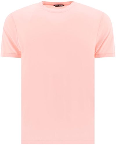 Tom Ford Lyocell T -Shirt - Pink