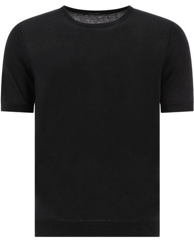 Tagliatore "josh" T -shirt - Zwart