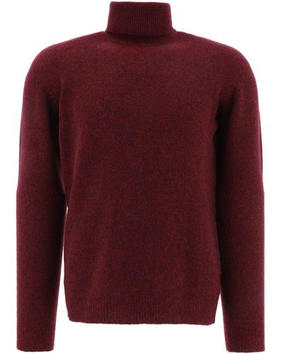 Roberto Collina Woll Rollkragenpullover - Rood