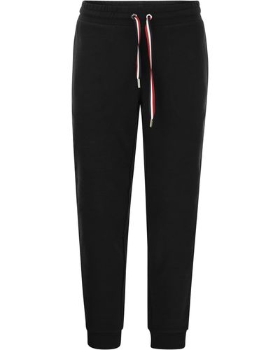 Moncler Tricolor Sports Broek - Zwart