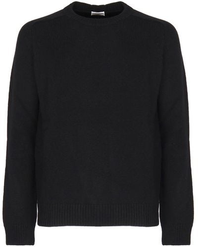 Saint Laurent C mero suéter - Negro