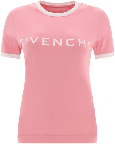 Givenchy Archetype T -shirt - Roze