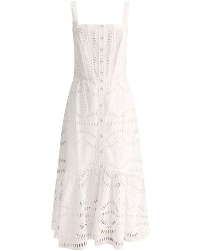Charo Ruiz Nissy Long Dress - Bianco
