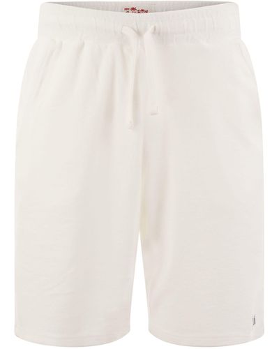 Mc2 Saint Barth Sponge Bermuda Shorts - Blanc