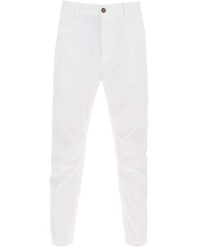 DSquared² Pantalon chino sexy - Blanc