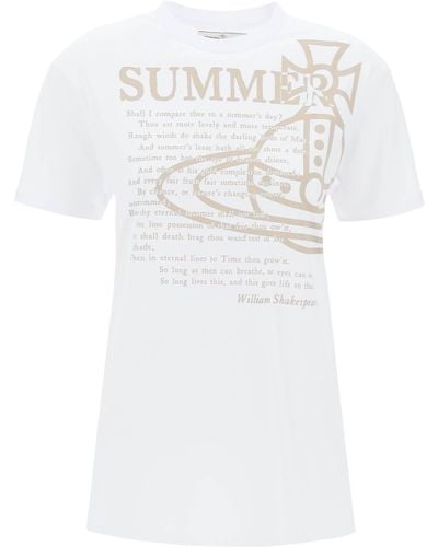 Vivienne Westwood Classic Summer T Shirt - Weiß