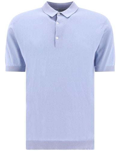 John Smedley "Adrian" Polo - Bleu