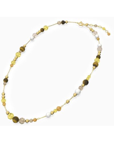 Swarovski Somnia Long Gold Halskette - Mettallic
