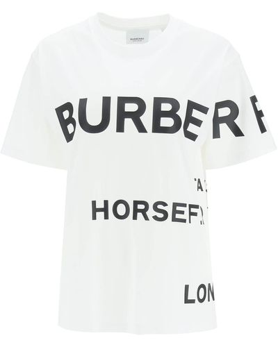 Burberry Horseferry Print T -shirt - Wit