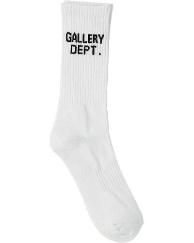 GALLERY DEPT. Calcetines de la galería del departamento "limpio" - Blanco