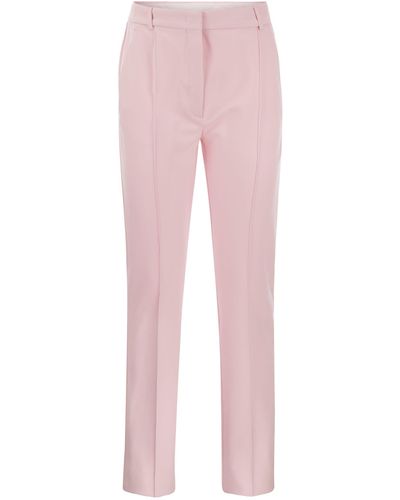 Sportmax Ricetta Scuba Jersey Pants - Pink