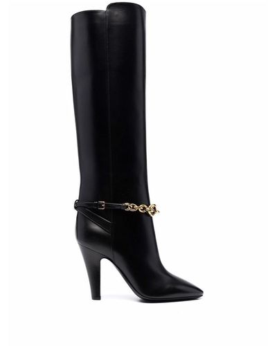 Saint Laurent Shoes > boots > heeled boots - Noir
