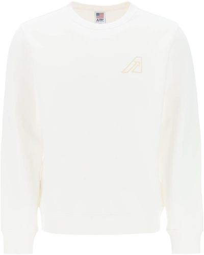 Autry Icon Crewneck Sweatshirt - Weiß