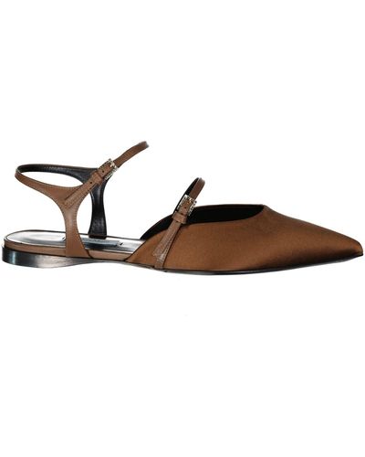 Max Mara Flat sandals - Marrón