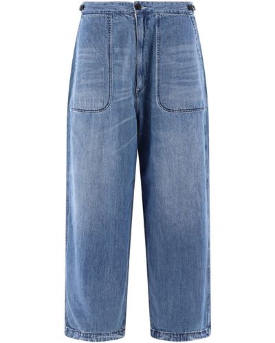 Nanamica Jeans de "trabajo de mezclilla" - Azul
