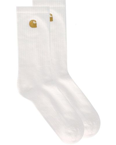 Carhartt Chase White Socken - Weiß