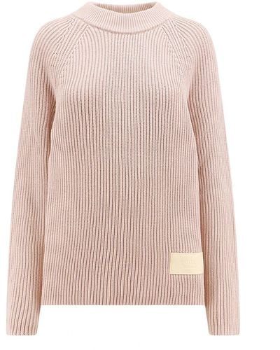 Ami Paris Crewneck Sweater - Rosa