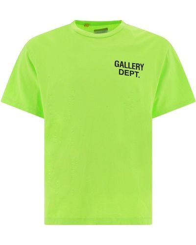 GALLERY DEPT. Camiseta de la Galería del Departamento de "Souvenir Vintage" - Verde