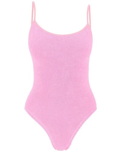 Hunza G Pamela ein Stück Badeanzug - Pink