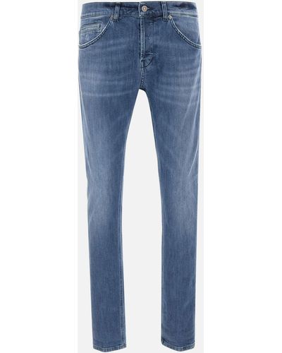 Dondup George Denim Skinny Fit Jeans - Blue