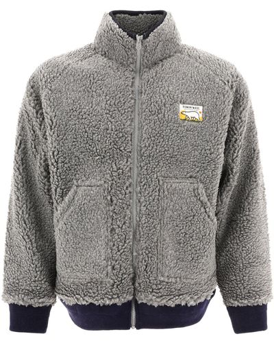 Human Made "Boa" Fleece Jacket - Gray