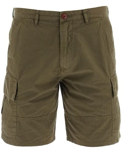 Barbour Cargo-Shorts - Grün