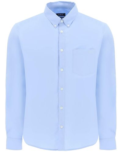A.P.C. Edouard Shirt - Blue