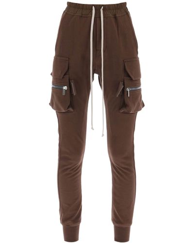 Rick Owens Mastodon Cargo Hosen - Marron