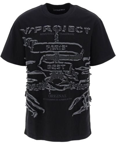 Y. Project T Shirt Paris' Best - Nero