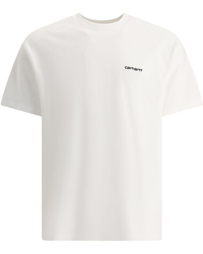 Carhartt "Script Embroidery" T Shirt - White