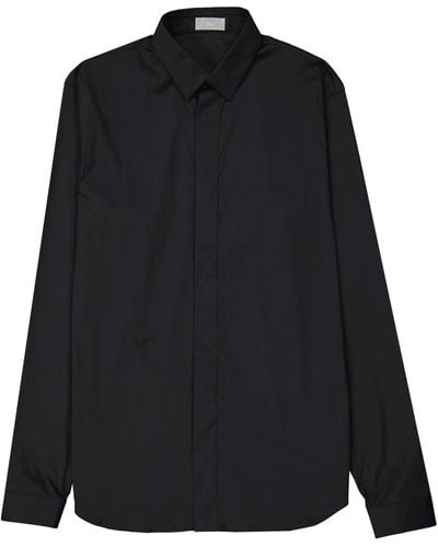 Dior Katoen Shirt - Zwart