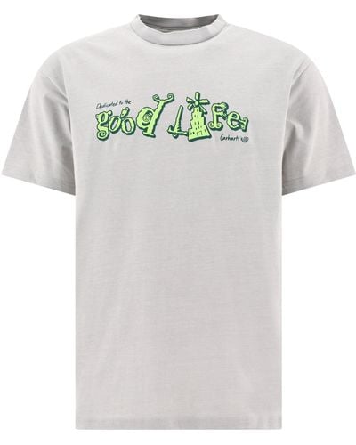 Carhartt "life" T -shirt - Grijs