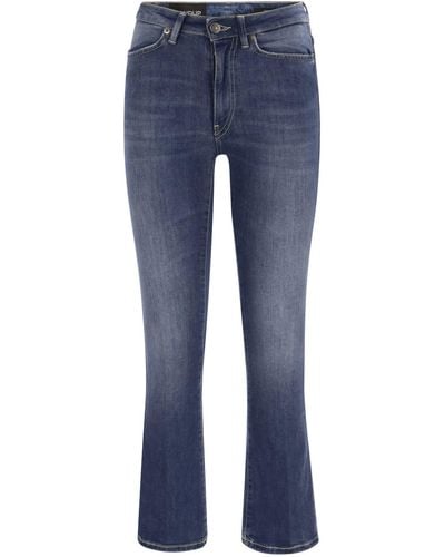 Dondup Mandy Jeans Super Skinny Bootcut - Blauw