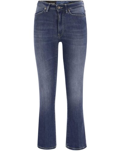Dondup Dy Jeans Super Skinny Bootcut - Blue