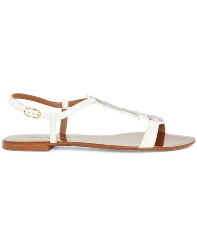 Dolce & Gabbana Flat sandals - Natur