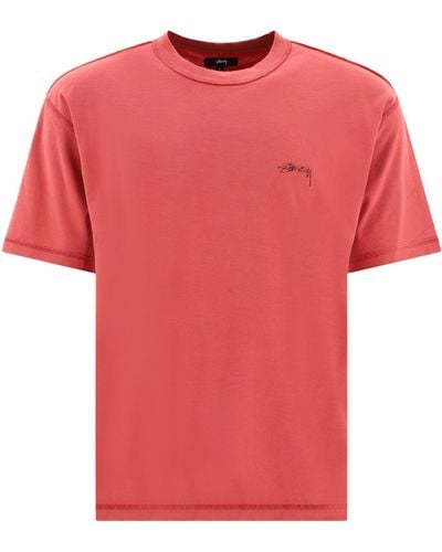 Stussy "lazy" T -shirt - Roze