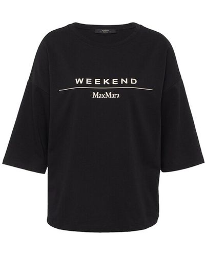 Weekend by Maxmara Mx Mara Weekend Agami T -shirt - Zwart