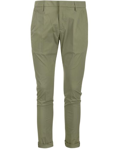 Dondup Gaubert Slim Fit Pants - Green
