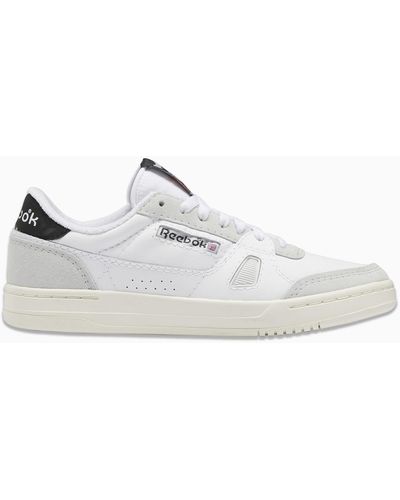 Reebok White Lt Court Sneakers - Wit