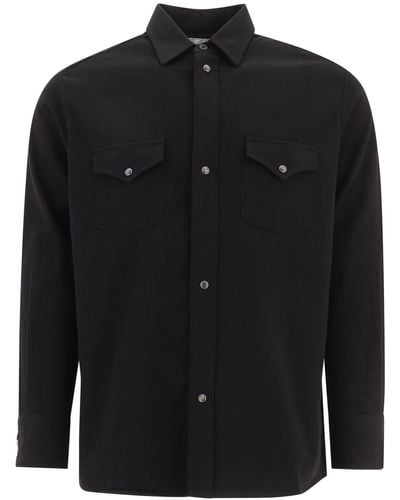 One Of These Days Western Shirt - Black