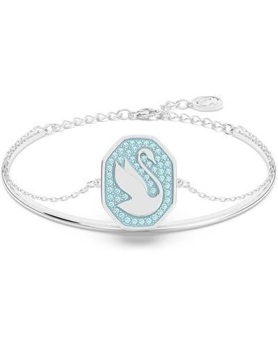 Swarovski Bracelet Rigide "Signum" - Bleu